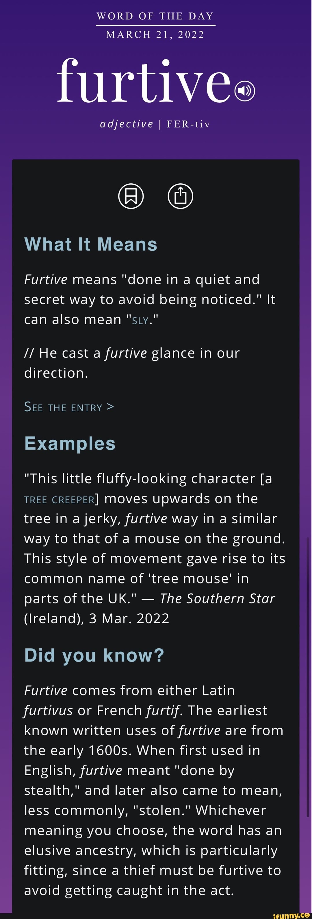 word-of-the-day-march-21-2022-furtivee-adjective-i-fer-tiv-what-it