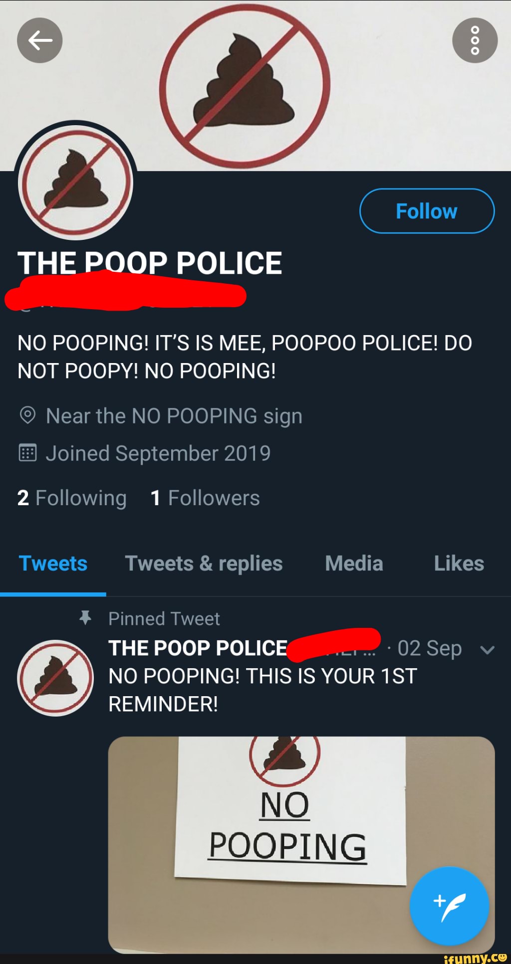 THE POOP POLICE NO POOPING! IT'S IS MEE, POOPOO POLICE! DO NOT POOPY ...