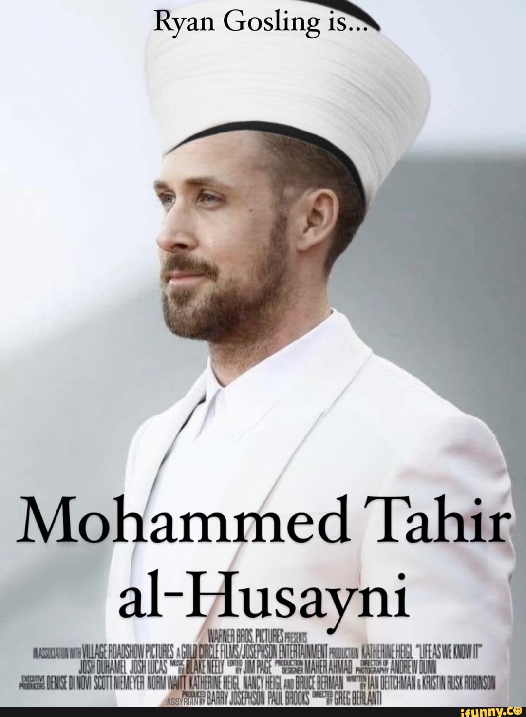 Ryan Gosling is
Tahir
al-Husayni
