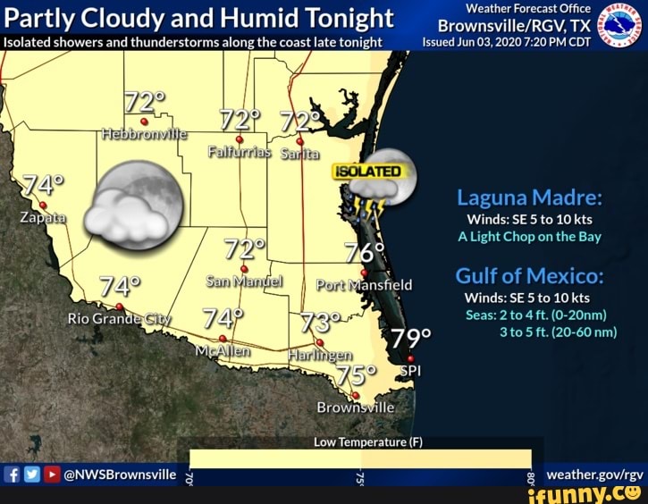 Weather Forecast Office Brownsville/RGV, TX Issued Jun 03, 2020 720 PM