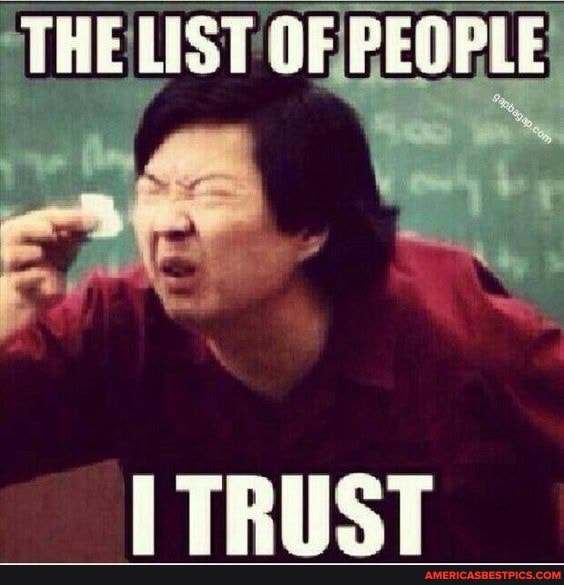 THE LIST UF PEQPLE
TRUST