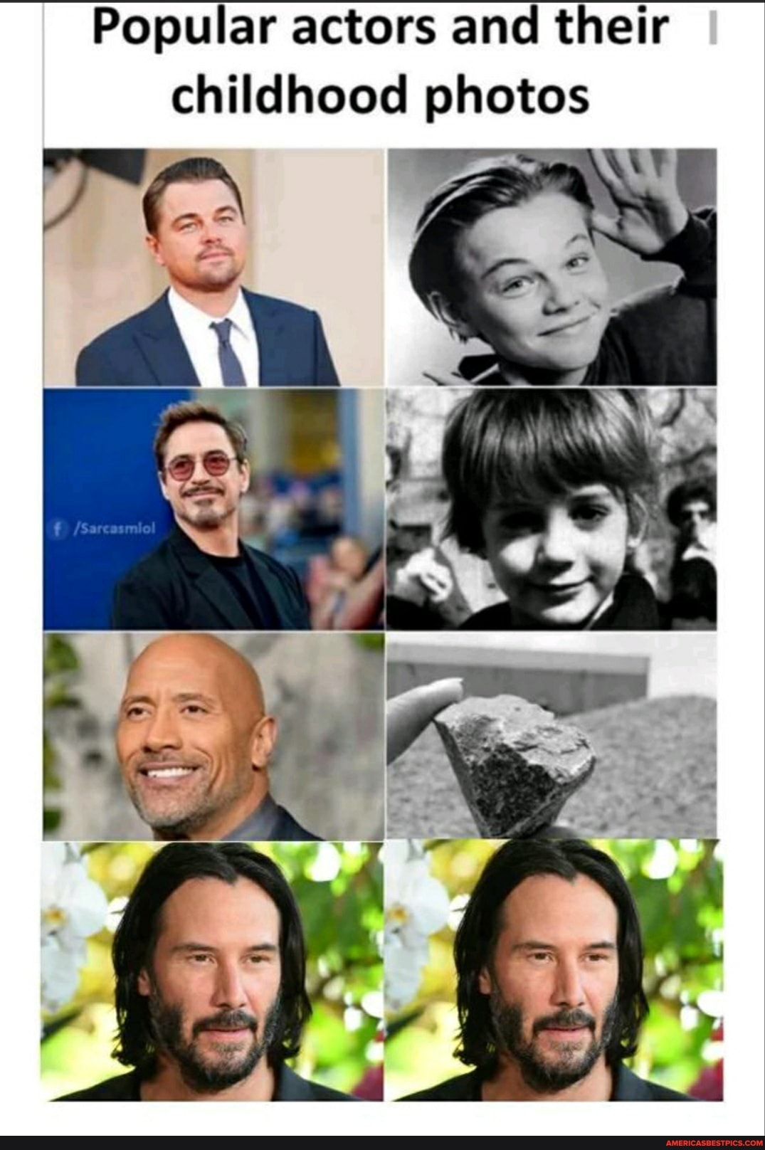 Popular actors and their I childhood photos