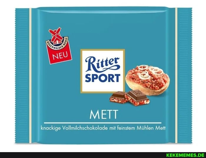 SPORT
knackige Vollmilchschokolade mit feinstem Mühlen Met