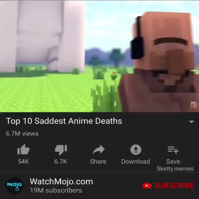 Top 10 Saddest Anime Deaths 