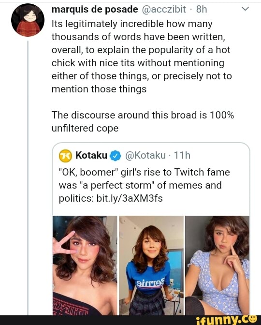 OK, Boomer' Girl's Rise To Twitch Fame Was 'A Perfect Storm' Of