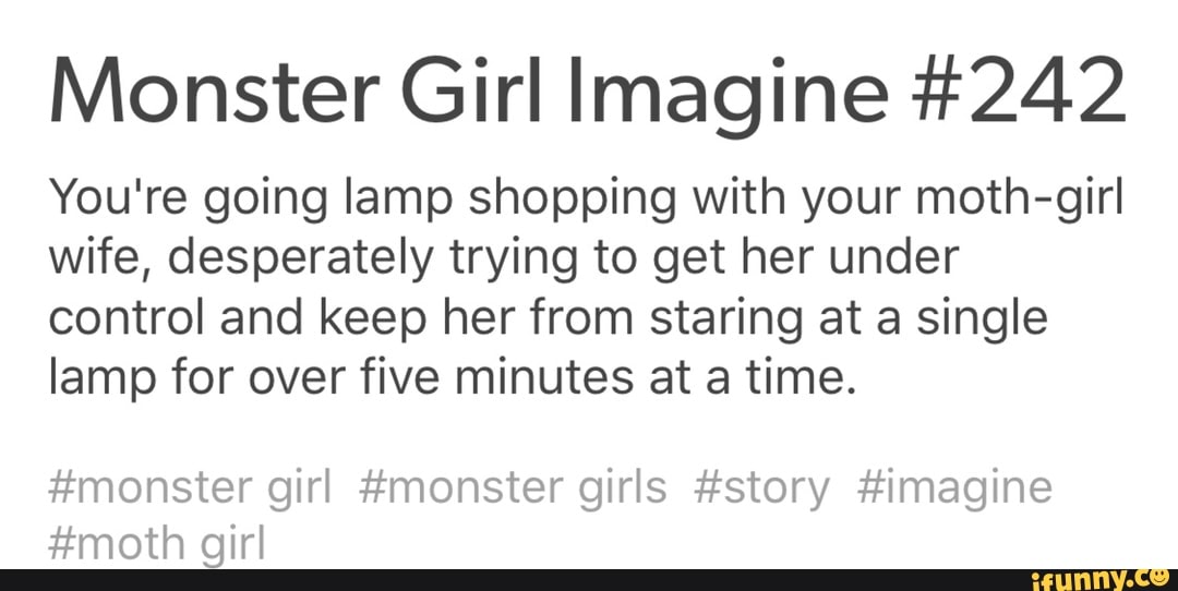 Monster Girl Imagine #242 You're going lamp shopping with your