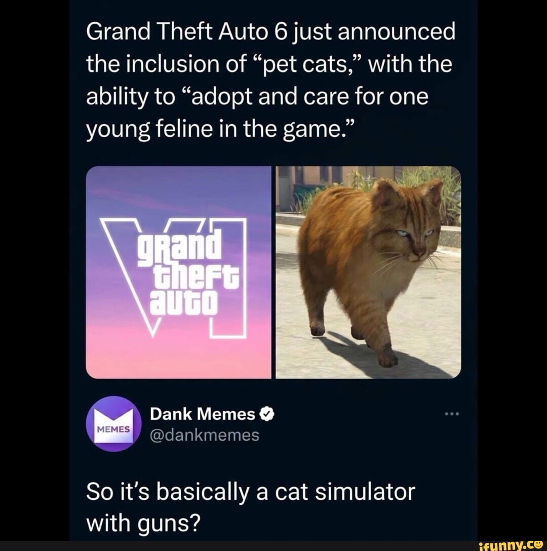 Grand Theft Auto 6 just announced the inclusion of 