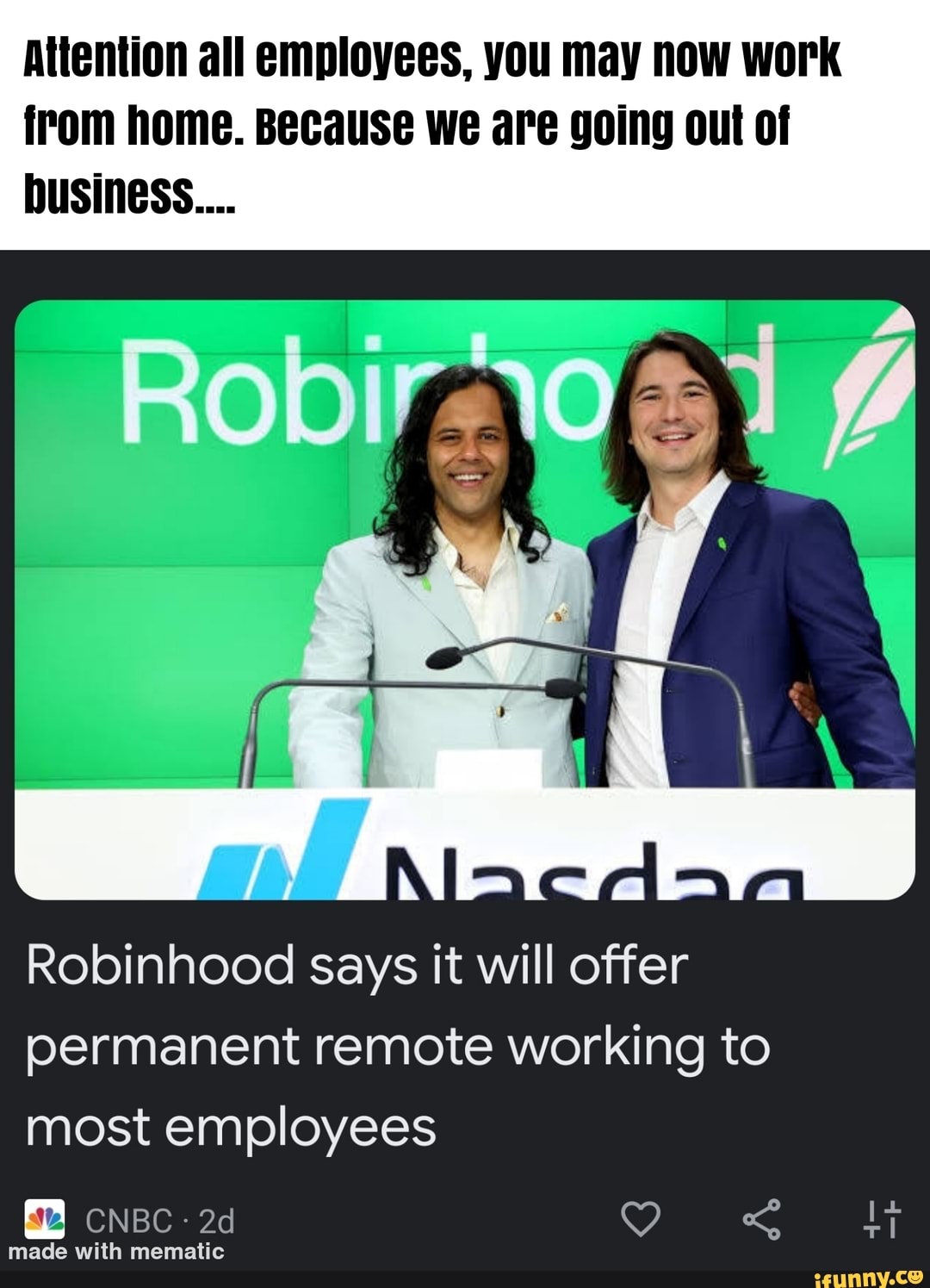 Robinhood Work From Home