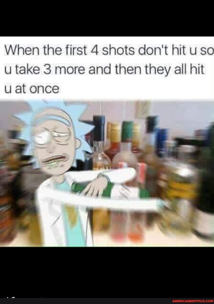 When the first 4 shots don't hit uso u take 3 more and then they all hit u at once