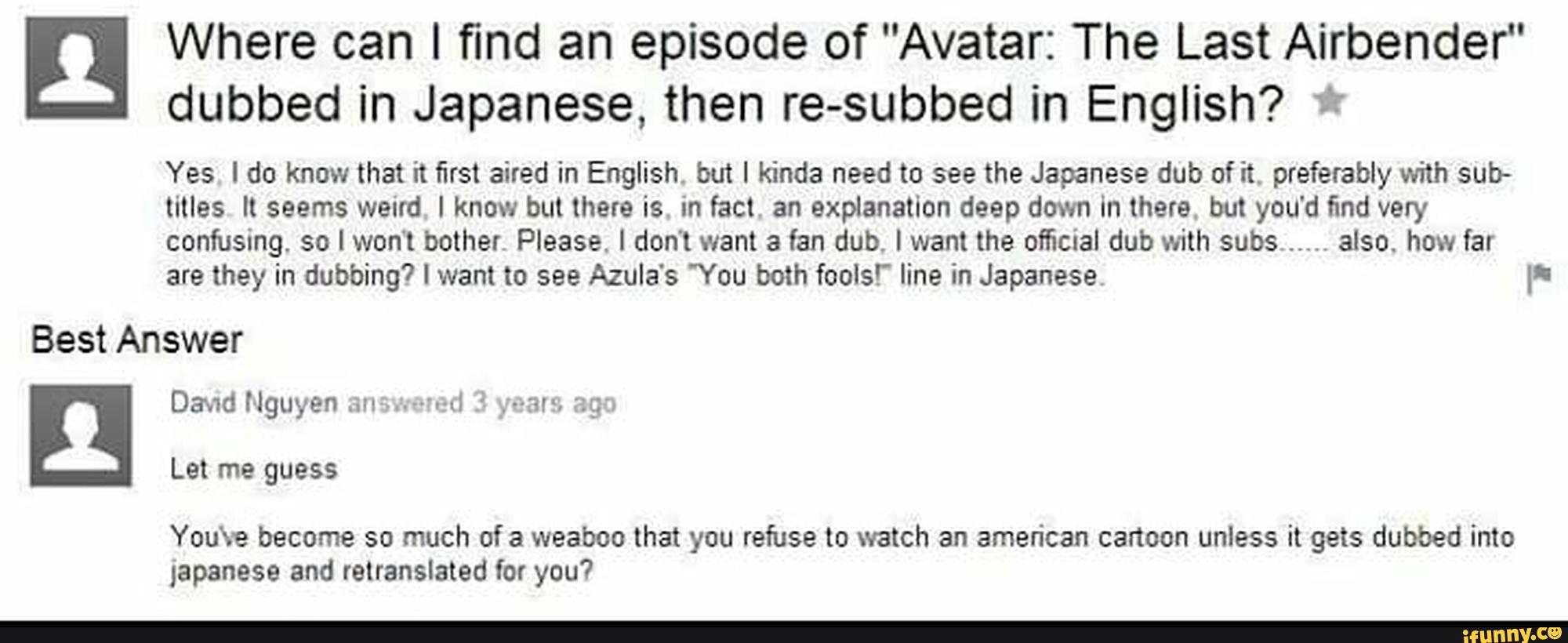 avatar the last airbender episode 2 english dub