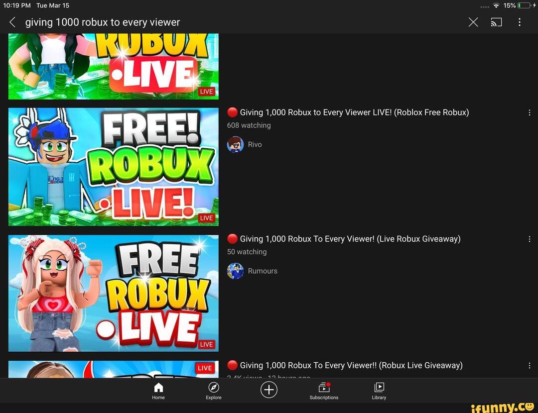 🔴 FREE ROBUX LIVE! I'm Giving 10,000 Robux to Every Viewer LIVE! (Roblox  Robux Live) 