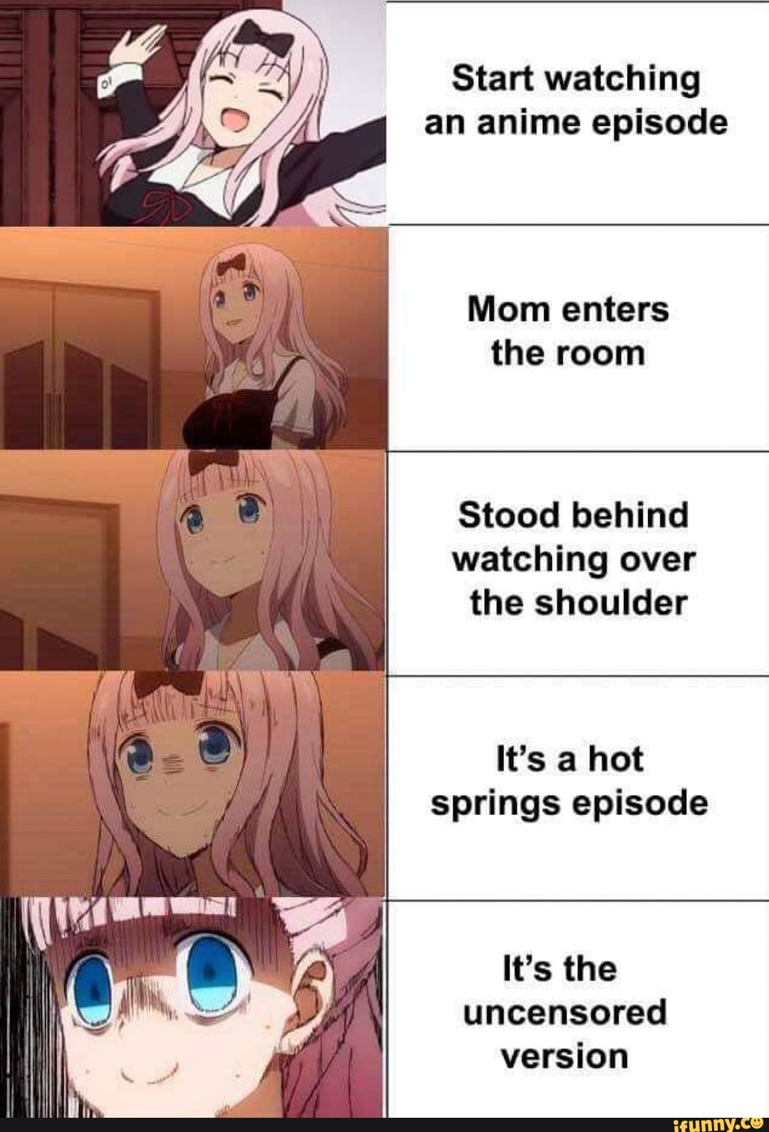Start watching an anime episode watching uncensored 