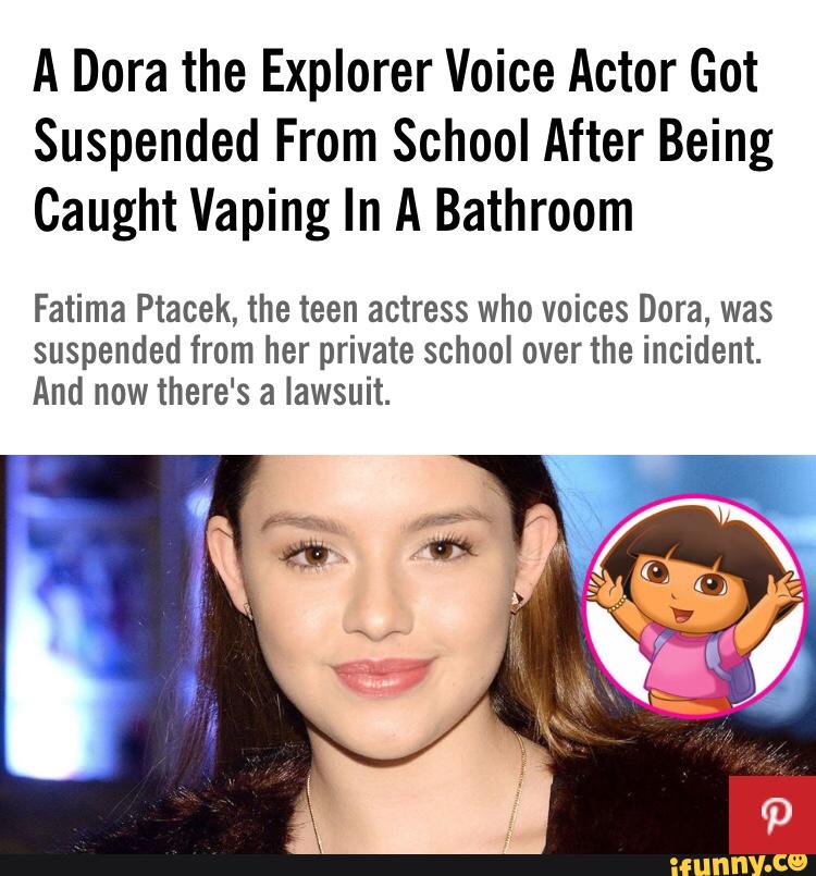 A Dora the Explorer Voice Actor Got Suspended From School After Being
