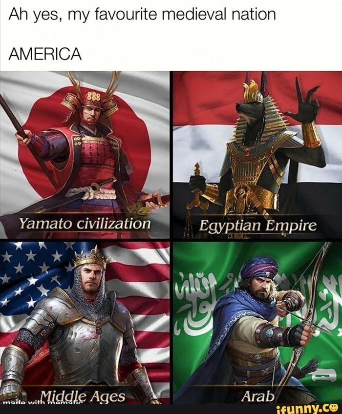 Ah yes, my favourite medieval nation