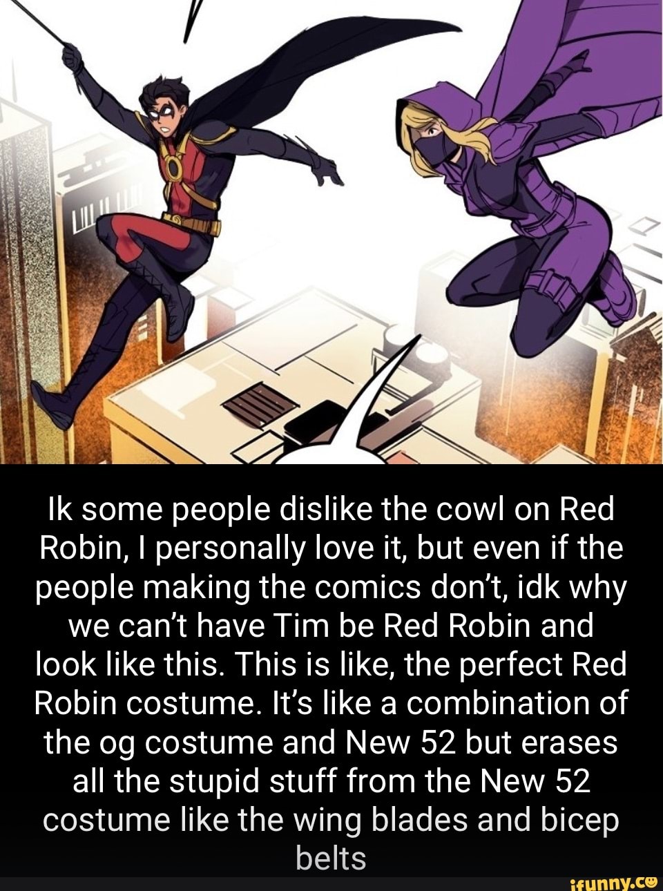 red robin cowl