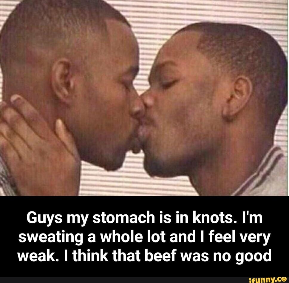 2 guys kissing meme