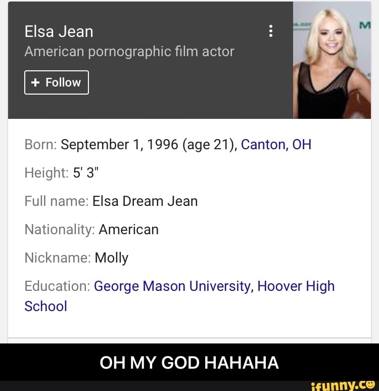 Jean elsa dream Elsa Jean's