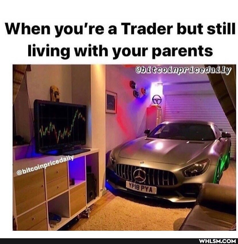 When you're a Trader but still living with your parents.
Bationtign bagda lily