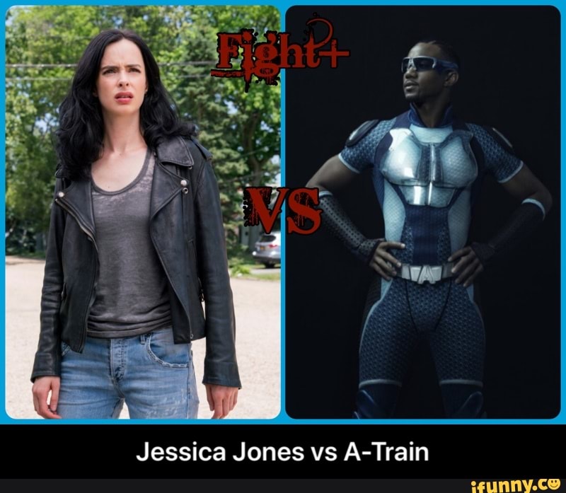 Jessica Jones vs A-Train - Jessica Jones vs A-Train