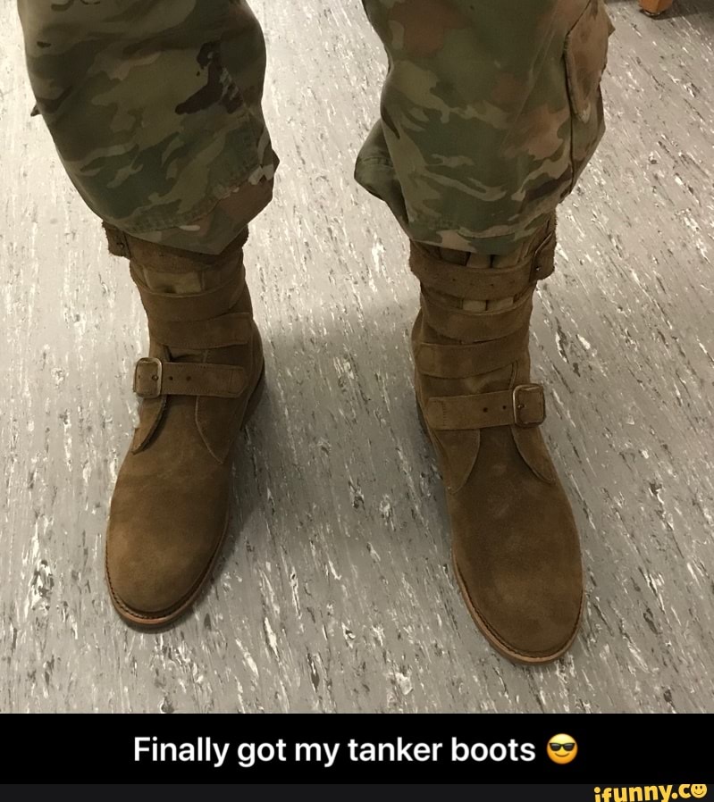 army tanker boots