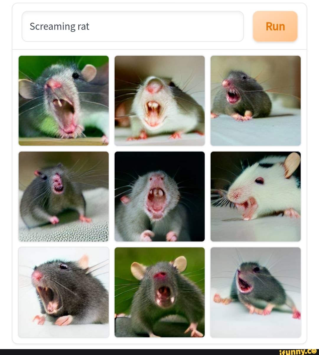 Screaming rat meme