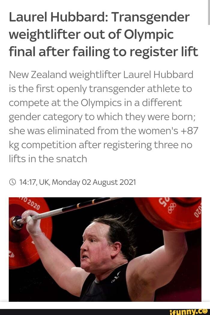 Laurel Hubbard: Transgender Weightlifter Out Of Olympic Final After ...