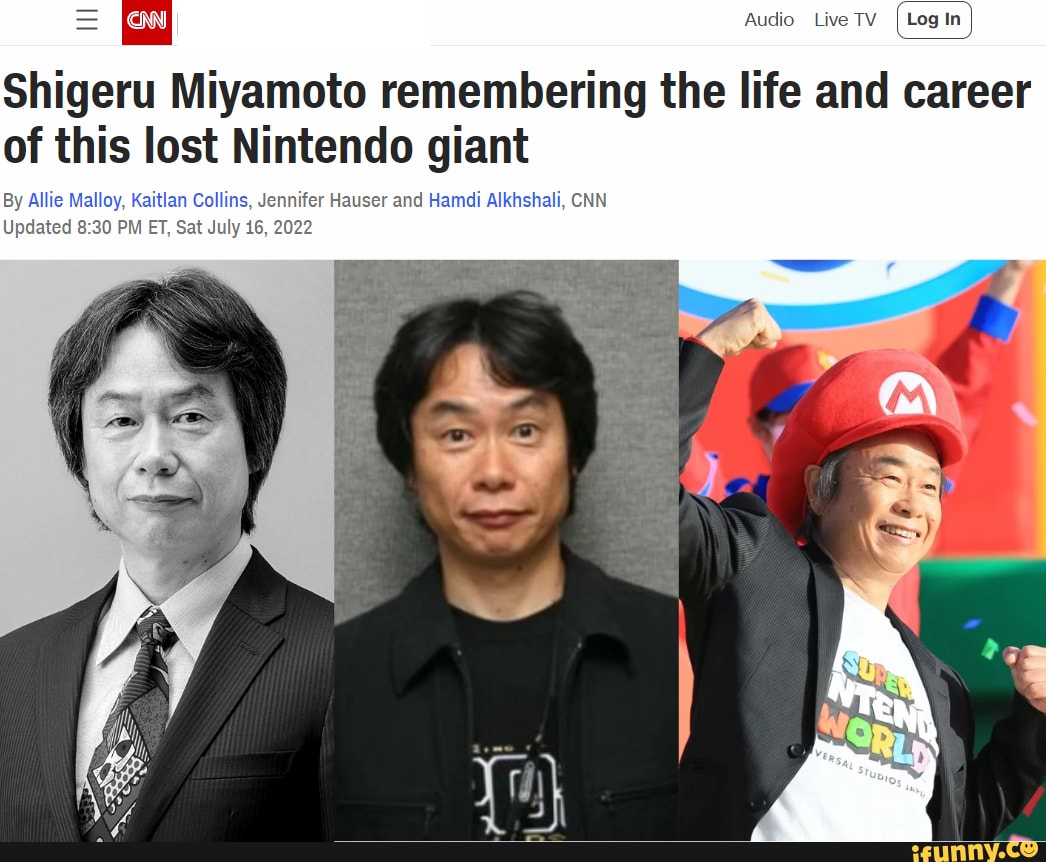 Shigeru Miyamoto memes