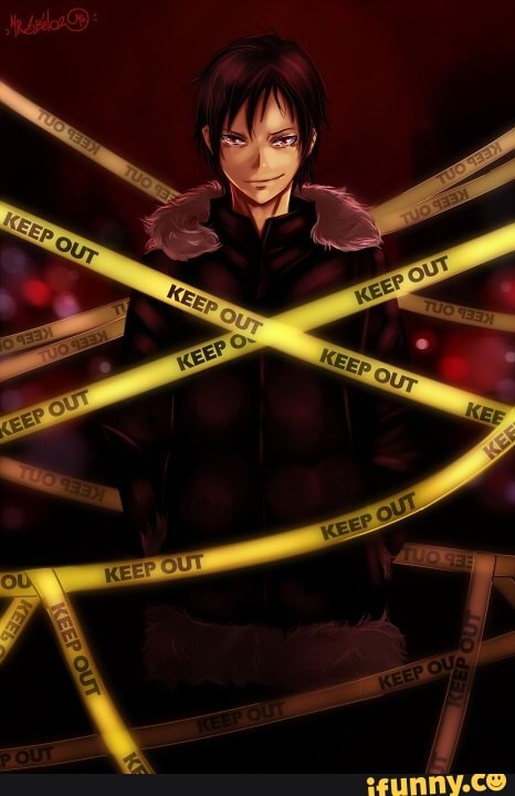 anime, animu, fanart, durarara, izaya