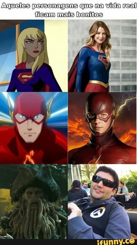 Asqueles personagens que na vida real