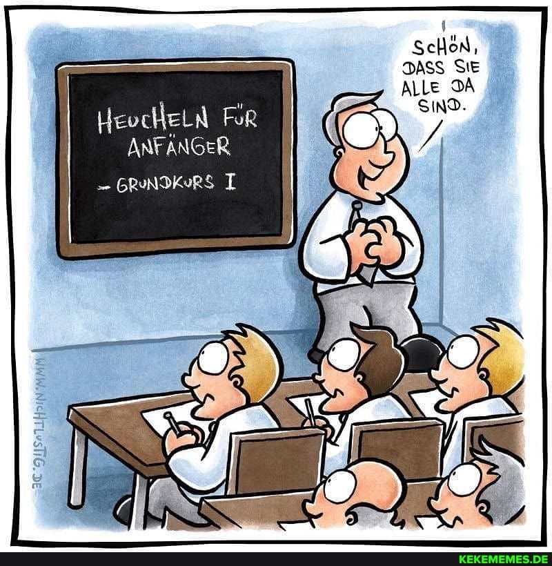 Schön,
DASS SE FüR ANFANGER
= GRUNDKURS I