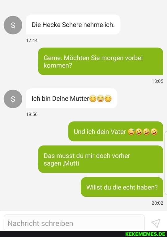 Ich Bin In Deiner Mama Gekommen Ich Bin In Deiner Mama Gekommen
