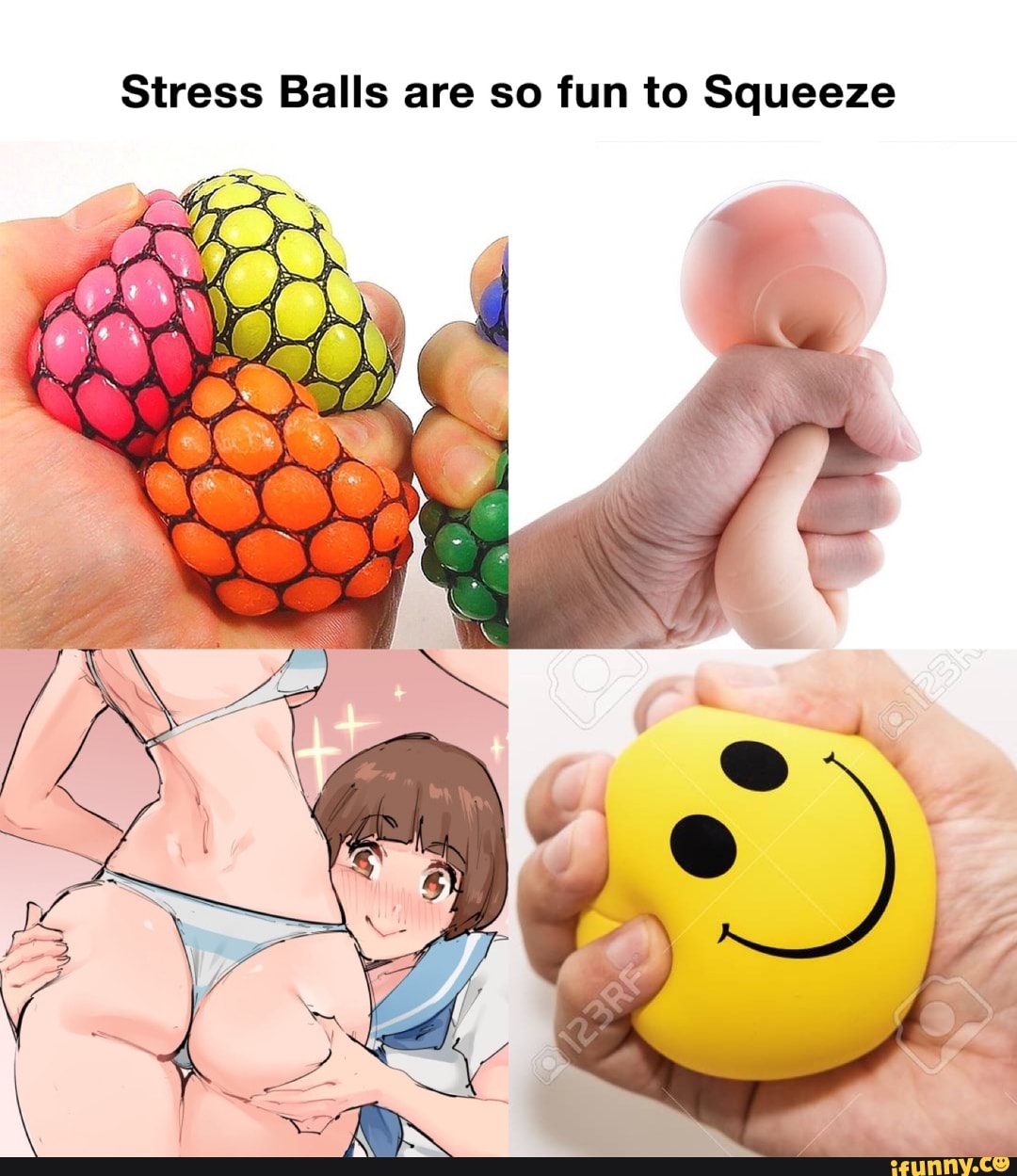 Stress ball meme