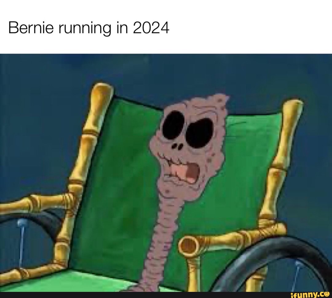 Bernie running in 2024 iFunny