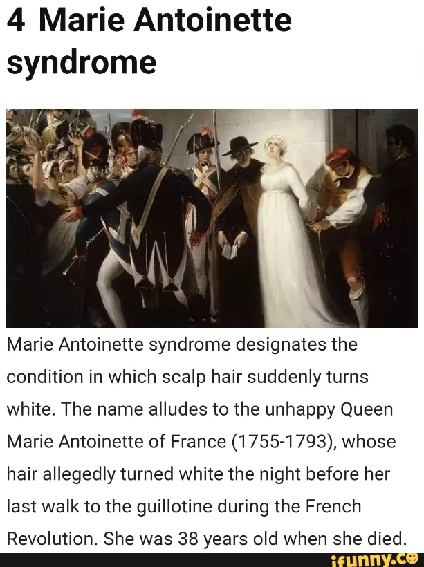 4 Marie Antoinette Syndrome Marie Antoinette Syndrome Designates The   Ad04645eb0b66888452f8fec79bd471490a6e851b240d580eb1a0319c0ee7ed9 1 