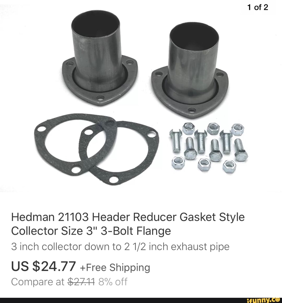 Hedman 21103 Reducers 3 To 2 1//2
