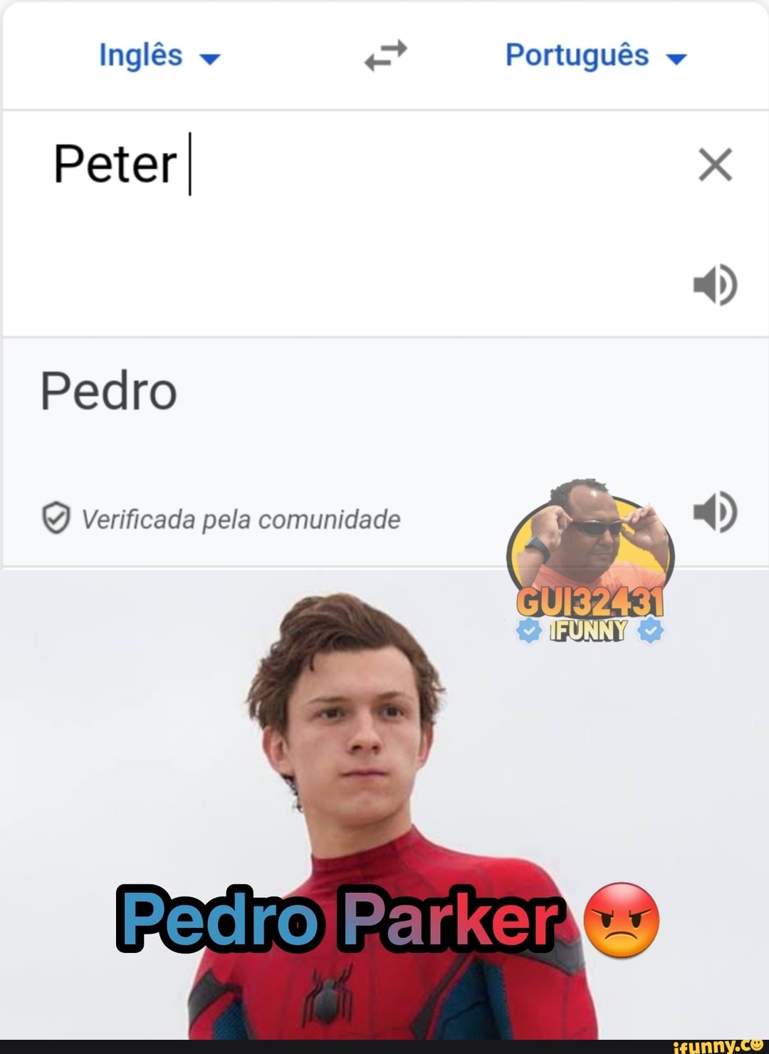Inglês Português
Peter I Pedro
Verificada pela comunidade -
