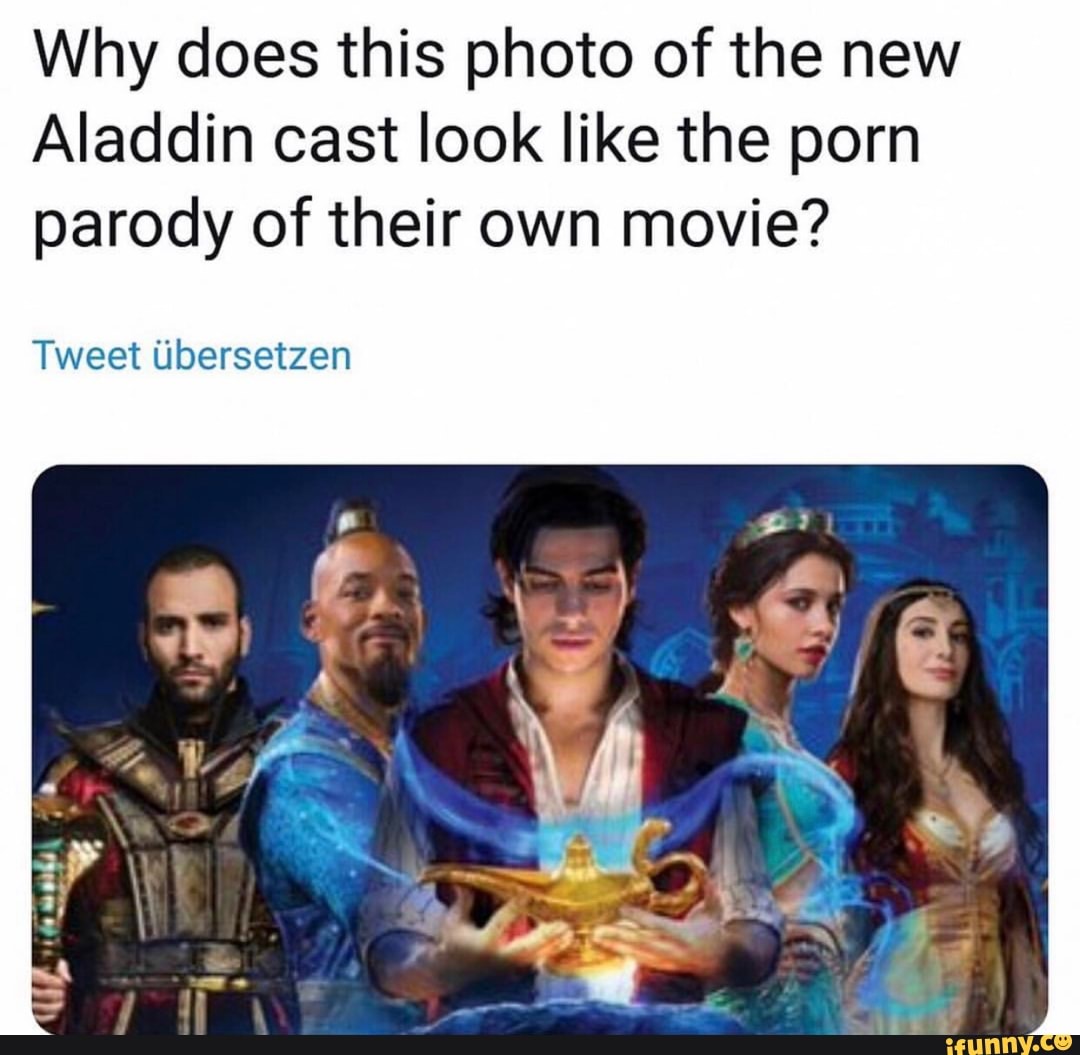 Ifunny Porn - Why does this photo of the new Aladdin cast look like the ...