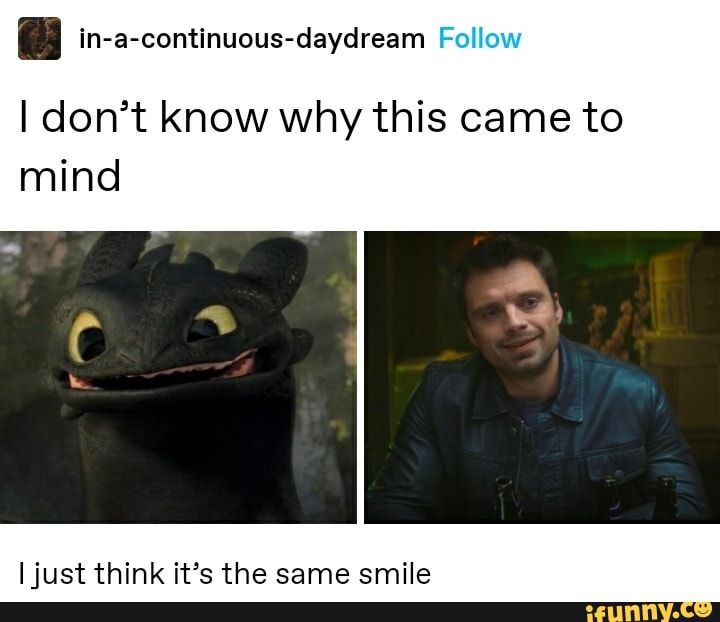 in-a-continuous-daydream Follow
I don't know why this came to mind
I just think it's the same smile