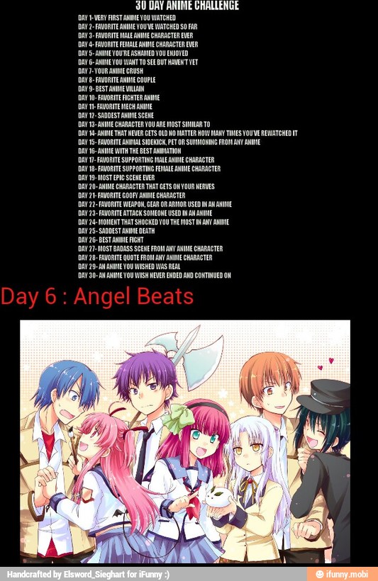 Su Day Anime Challenge A Every St Amm Omite Hmdrte Coo Ane Character Ay 8 Ost Ere Soe Eer A Nine Character That Ces On Your Nerves