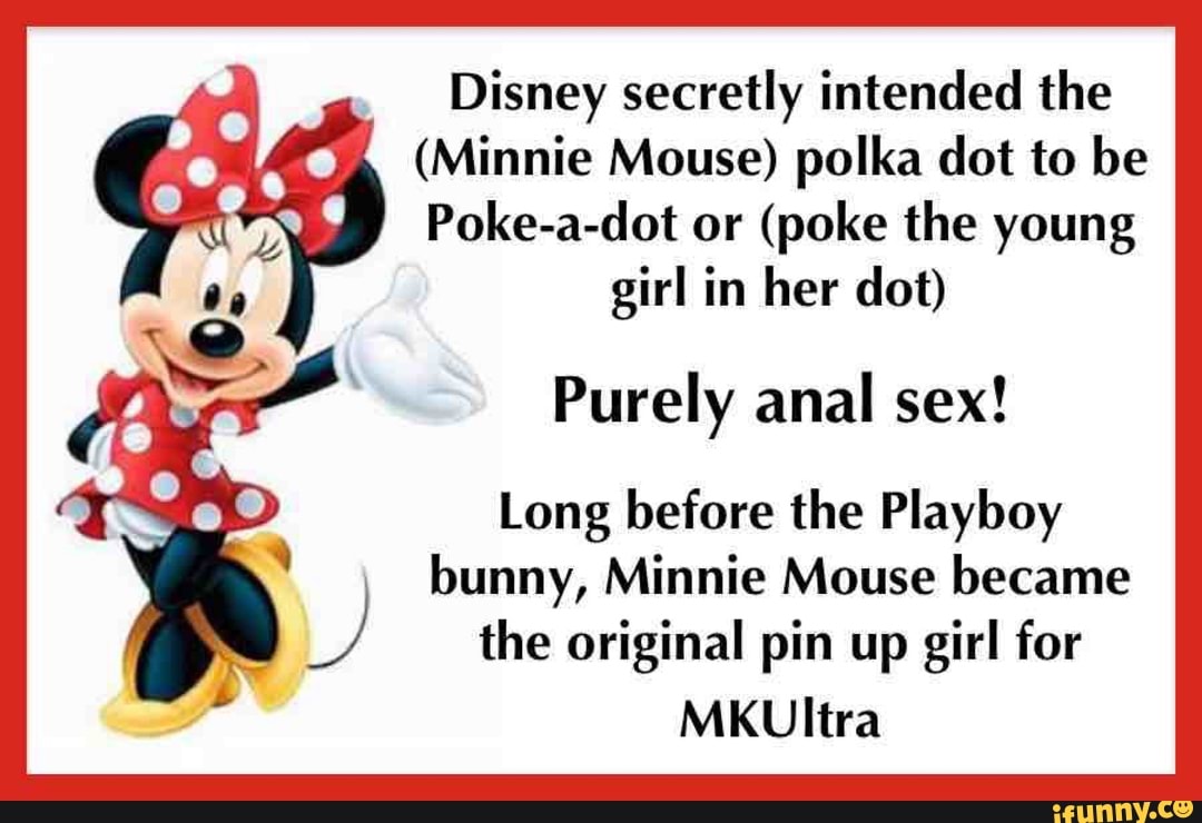 Disney Secretly Intended The Minnie Mouse Polka Dot To Be Poke A Dot