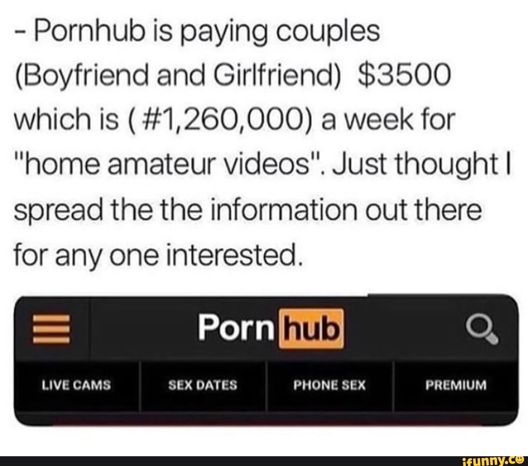 Pay how home videos for pornhub much does This is