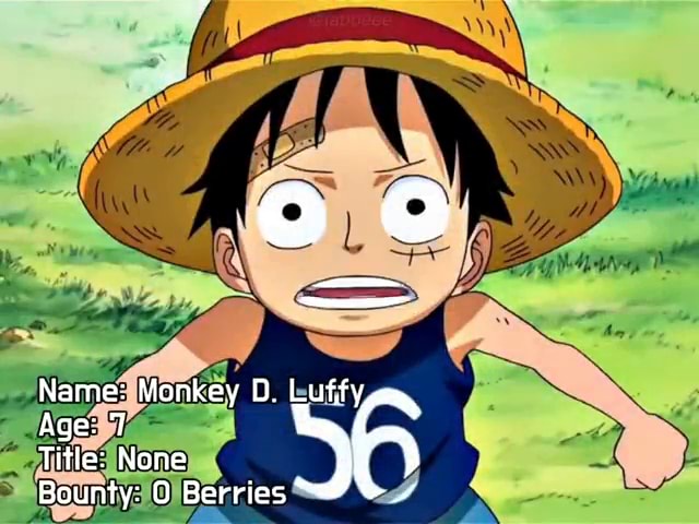 Monkey D. Luffy Wiki, Age, Bounty, Abilities, And More