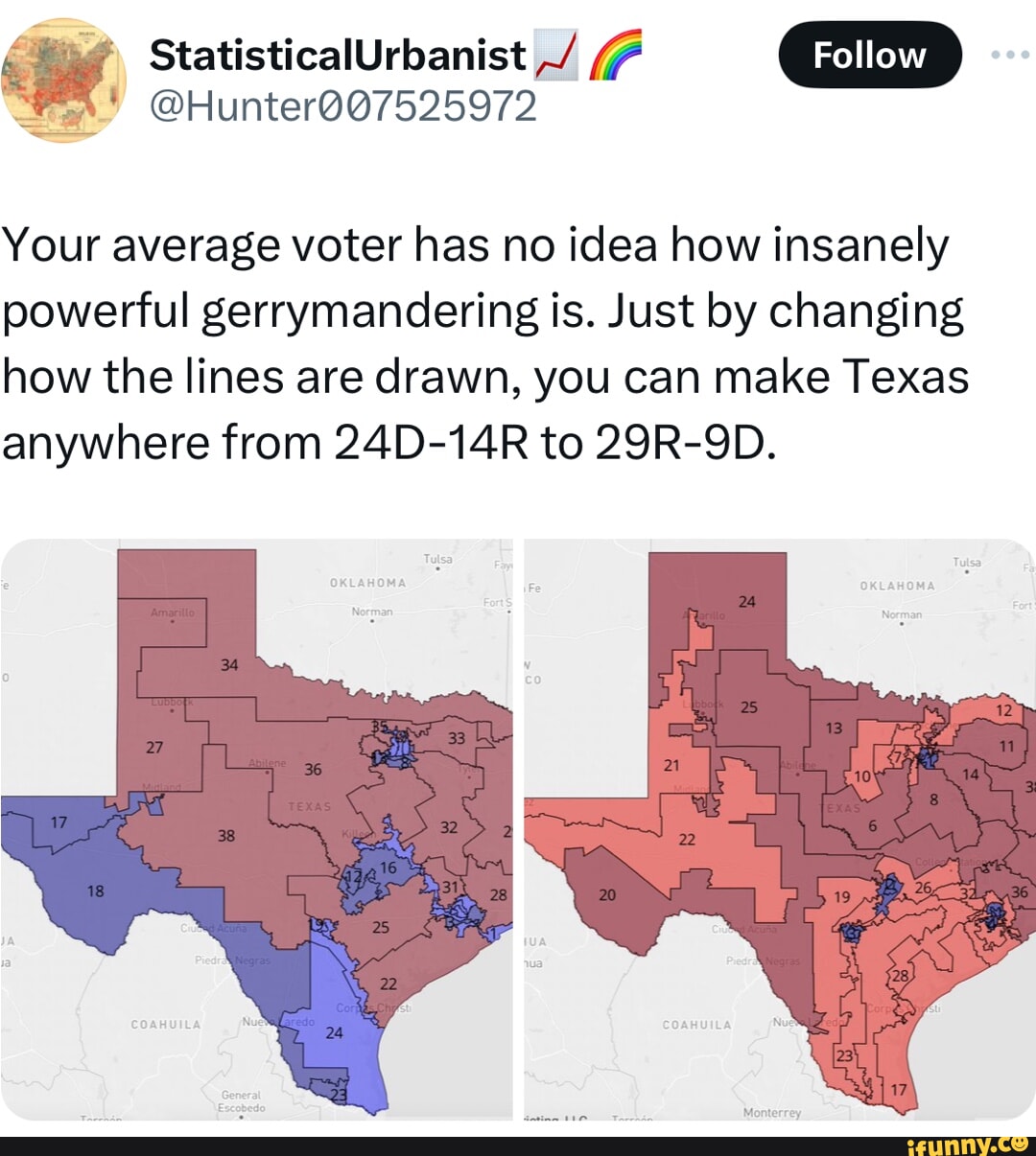 Follow StatisticalUrbanist Your average voter has no idea how insanely ...