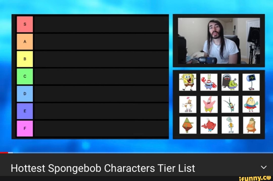 Hottest Spongebob Characters Tier List - iFunny