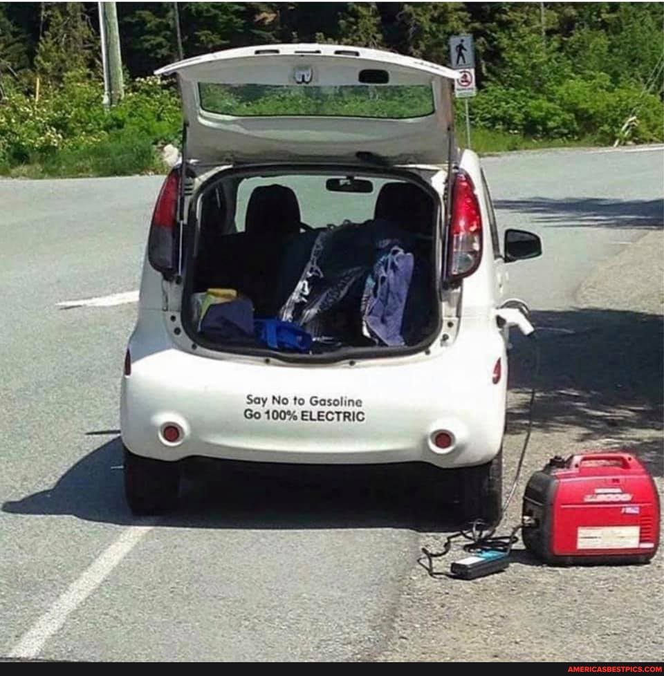 Say No to Gasoline
Go 100% ELECTRIC