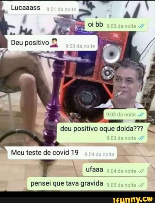 Meu teste de covid 19
pensei que tava gravida