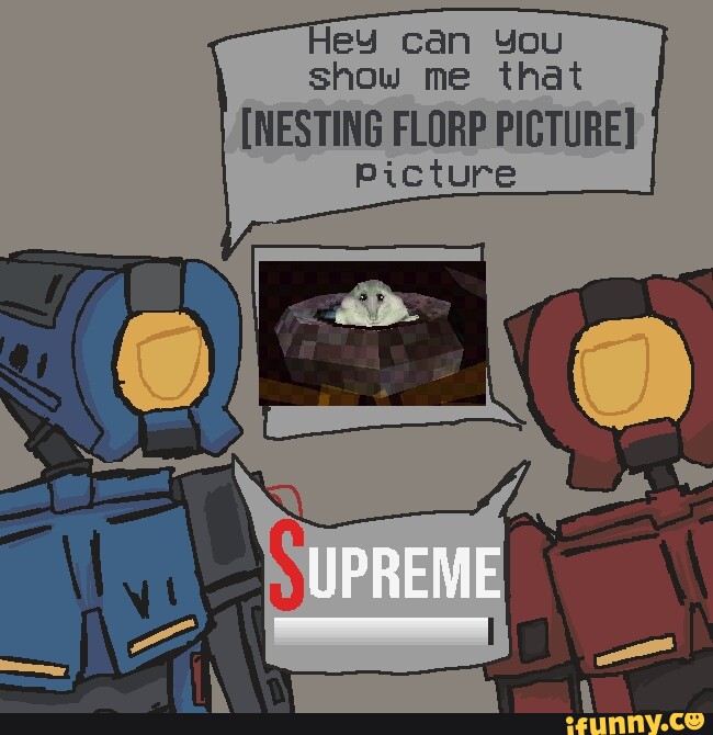 EY can You show me that [NESTING FLORP PICTURE] Picture - iFunny Brazil