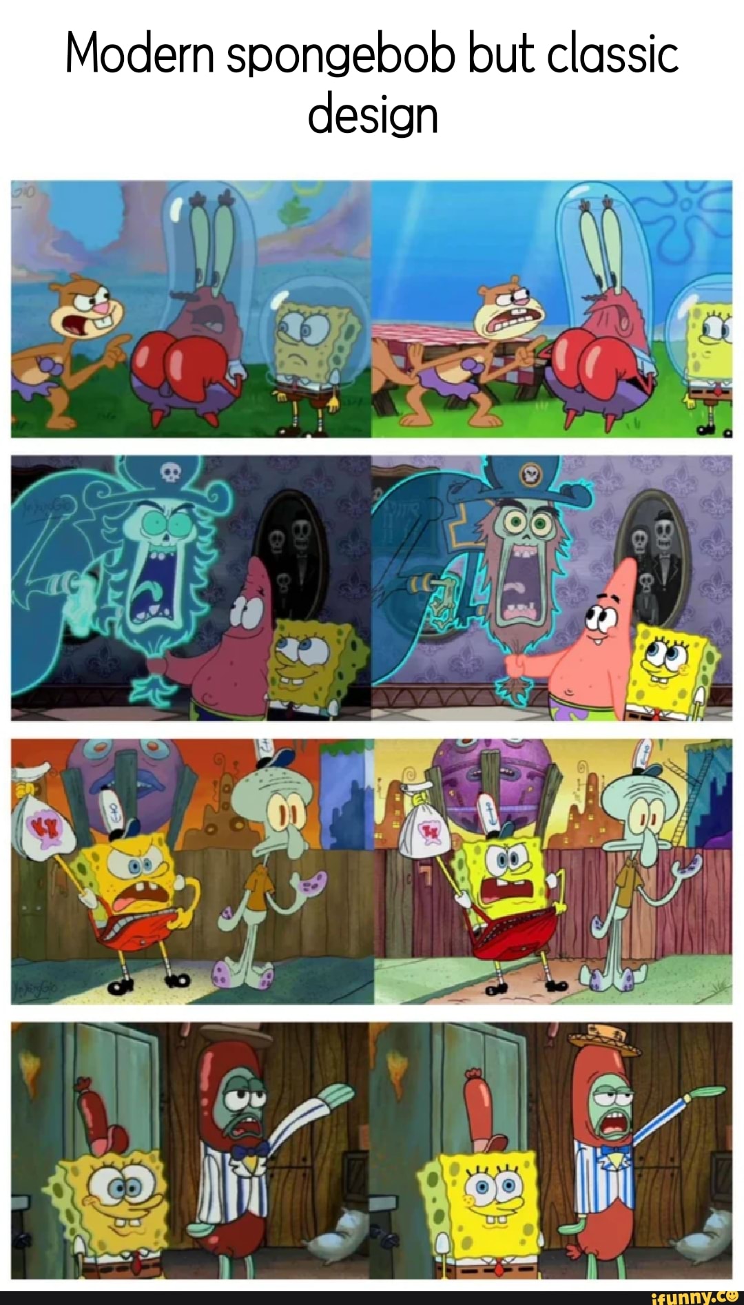 Modern Spongebob But Classic Design - IFunny