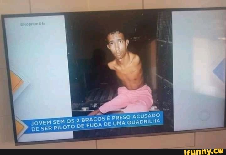 JOVEM DE SER SEM OS PILOTO 2 BRAÇOS FUGA É PRESO DEU MA ACUSADO DE SER PILOTO FUGA DE UMA QUADRILHA.