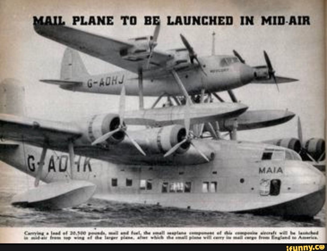 PLANE TO LAUNCHED IN MID-AIR